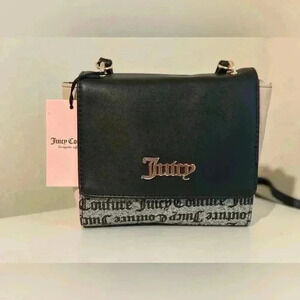 Juicy Couture Spring Fling Crossbody Black Purse